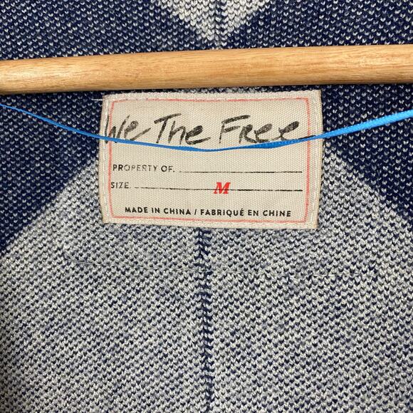 We The Free - Free People Manny Cardi - Navy Combo  - Medium - Picture 10 of 10